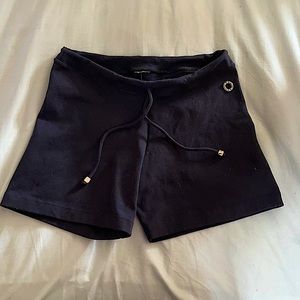 Bluefish stretch sports shorts w tie - Black